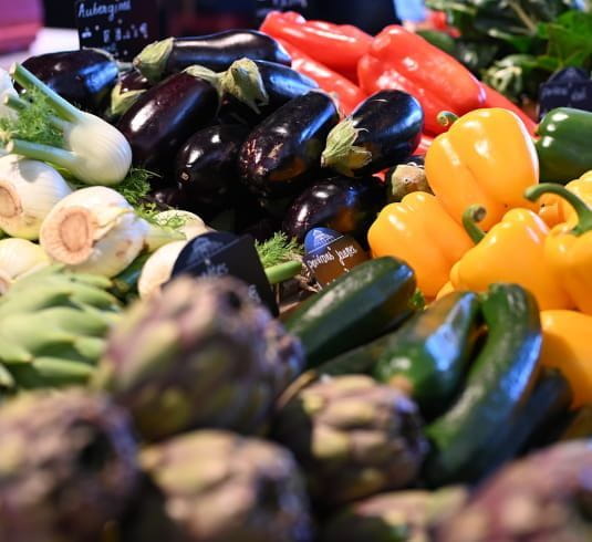 jour de Marché à Giens 